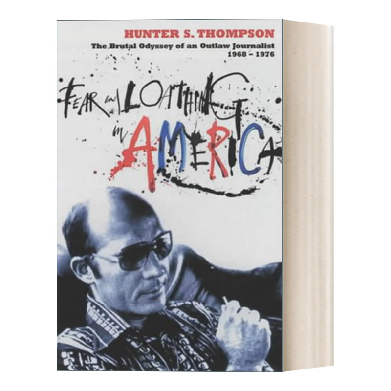 英文原版 Fear and Loathing in America 惧恨拉斯维加斯 亨特·汤普森 英文版 进口英语原版书籍