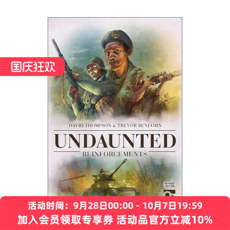 英文原版 Undaunted Reinforcements Revised Edition 无畏战场 扩展升级版 Osprey双人桌游战争兵棋 英文版 进口英语原版书籍