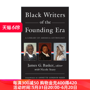 Era 建国时期 the Founding 精装 黑人作家作品集 英文原版 美国文库 Writers Black 进口英语原版 英文版 书籍