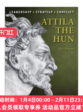 英文原版 Attila the Hun 历史上著名的指挥官系列 匈奴王阿提拉 插图历史 英文版 进口英语原版书籍