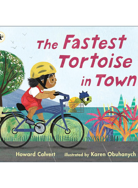 英文原版 The Fastest Tortoise in Town 不一样的龟兔赛跑 镇上跑得极快的乌龟 儿童品格培养绘本 英文版 进口英语原版书籍
