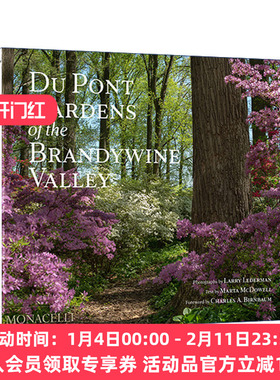 美国杜邦家族花园  英文原版 Du Pont Gardens of the Brandywine Valley 白兰地酒山谷 精装园林画册 英文版 进口英语原版书籍