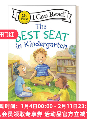 幼儿园里最好的座位 英文原版 The Best Seat in Kindergarten My First I Can Read 分级阅读 英文版 进口英语原版书籍