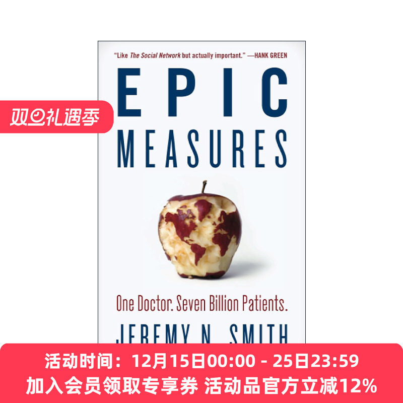 英文原版 Epic Measures 破解生死大数据 一个医生和70亿人的健康真相 英文版 进口英语原版书籍