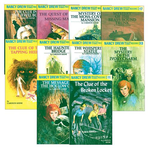 英文原版 Nancy Drew 南希德鲁系列11-20册 儿童悬疑推理小说 Carolyn Keene 精装 英文版 进口英语原版书籍