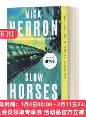 下等马 英文原版小说 Slow Horses Slough House Book 1 Deluxe Edition 慢马 英文版 进口英语原版书籍
