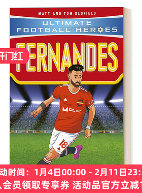英文原版 Bruno Fernandes  超级足球明星人物传记 布鲁诺 费尔南德斯 Ultimate Football Heroes 英文版 进口英语原版书籍