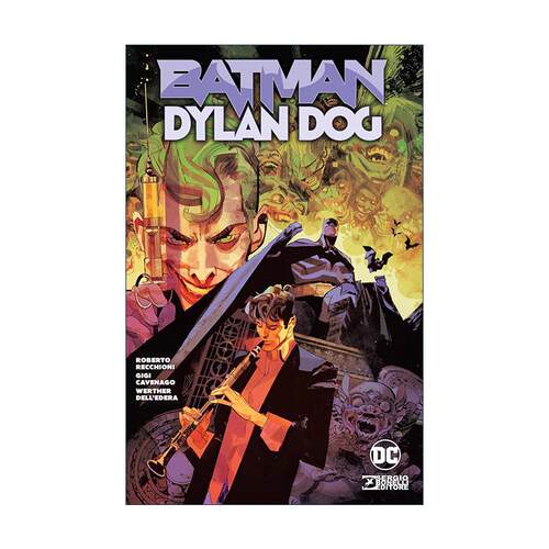 英文原版 Batman/Dylan Dog 蝙蝠侠 迪兰·道格 DC漫画 Roberto Recchioni 英文版 进口英语原版书籍