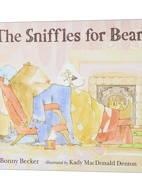 英文原版 The Sniffles for Bear Bear and Mouse 01 熊的鼻涕 熊与老鼠01 儿童健康主题绘本 Bonny Becker 英文版 进口英语书籍