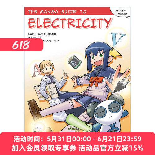 英文原版 The Manga Guide to Electricity 漫画电学原理 欧姆社学习漫画系列 藤泷和弘Kazuhiro Fujitaki 英文版进口英语原版书籍
