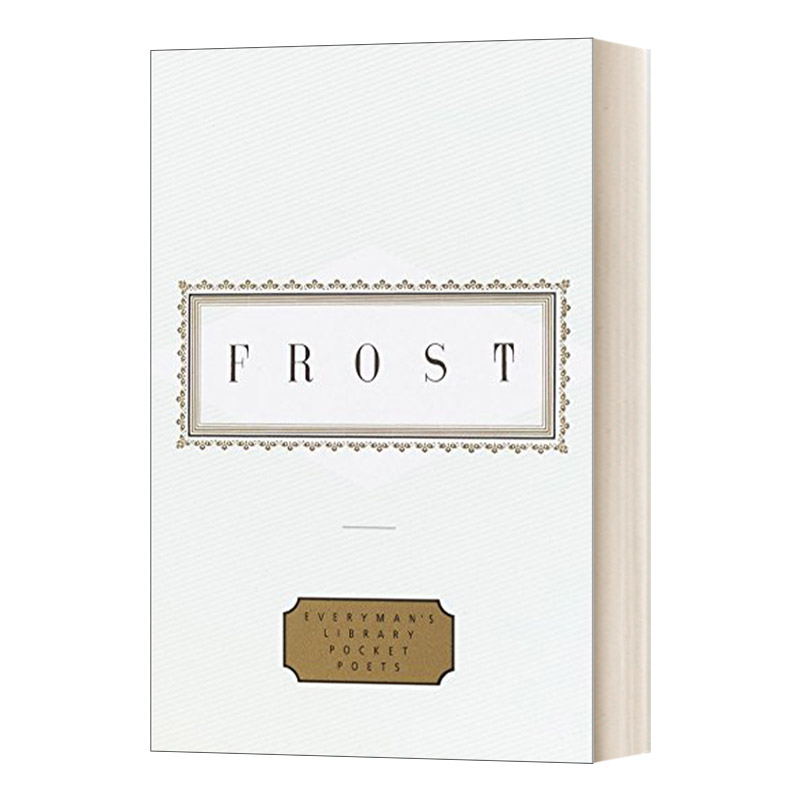 英文原版小说 Frost Poems Edited by John Hollander 罗伯特·弗罗斯特 诗歌 人人图书馆口袋诗人系列 精装 英文版 进口英语书籍