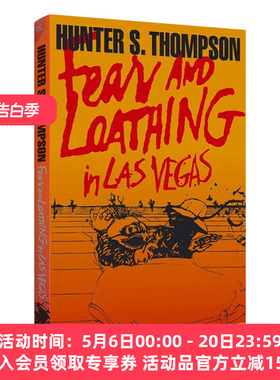 英文原版 Harper Perennial Modern Classics — Fear and Loathing in Las Vegas 惧恨拉斯维加斯 一场直捣美国梦的凶蛮之旅