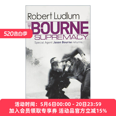 英文原版 The Bourne Supremacy 伯恩的至高无上 谍影重重原著 惊悚间谍小说 英文版 进口英语原版书籍