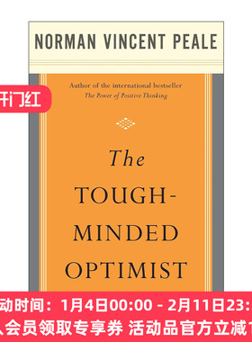 英文原版 The Tough-Minded Optimist 坚强的乐观者 诺曼文森特皮尔 英文版 进口英语原版书籍
