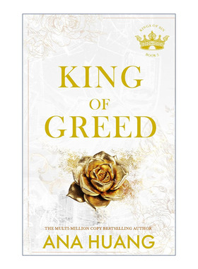 英文原版 King of Greed 贪婪之王 Twisted系列作者Huang Ana 浪漫爱情小说 英文版 进口英语原版书籍
