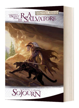 黑暗精灵三部曲3 旅居 英文原版小说 The Legend of Drizzt Dark Elf Trilogy 03 Sojourn 英文版 进口英语原版书籍