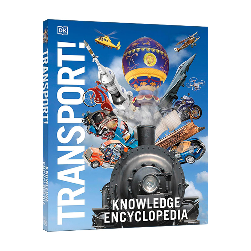 英文原版 Knowledge Encyclopedia Transport DK交通知识百科全书 儿童科普图解百科精装 英文版 进口英语原版书籍