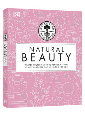 尼尔斯庭院 英文原版 Neal's Yard Remedies Natural Beauty 疗法美容书 100多个有机美容食谱 精装 英文版 进口英语原版书籍