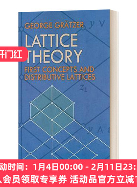 英文原版 Lattice Theory First Concepts and Distributive Lattices 格理论 第一个概念和分配格 英文版 进口英语原版书籍
