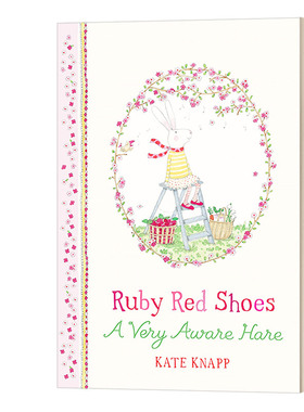 英文原版 Ruby Red Shoes A Very Aware Hare红鞋子露比 精装 儿童绘本故事获奖作品 英文版 进口英语原版书籍