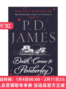 英文原版 Death Comes to Pemberley 达西的疑问 BBC英剧彭伯利谋杀案原著推理小说 P·D·詹姆斯 英文版 进口英语原版书籍