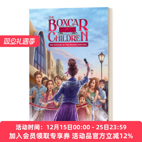 英文原版 The Mystery of the Missing Pop Idol 失踪的流行偶像之谜 棚车少年138 The Boxcar Children Mysteries 进口英语书籍