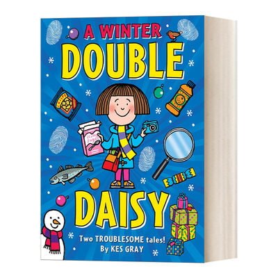 英文原版 A Winter Double Daisy 黛西的寒假双倍麻烦 鬼马精灵黛西系列 英文版 进口英语原版书籍