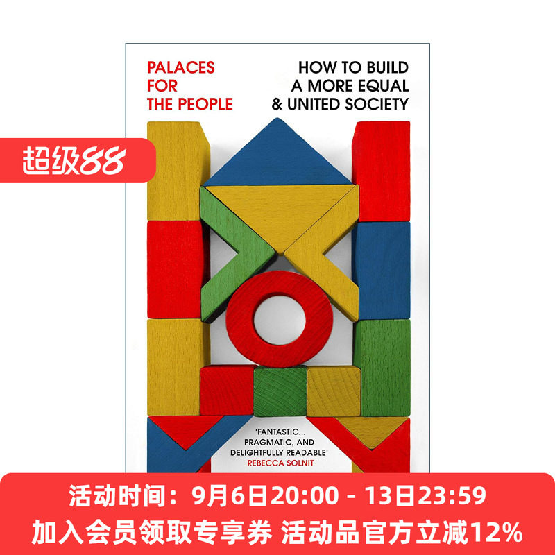 英文原版 Palaces for the People 人民的宫殿 社会基础设施如何能帮助建设公平团结的社会 英文版 进口英语原版书籍