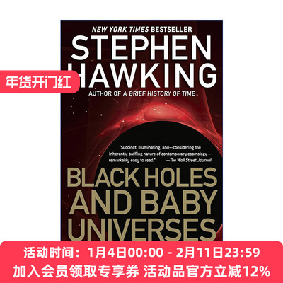 霍金讲演录  英文原版 Black Holes and Baby Universes Other Essays 黑洞 婴儿宇宙及其他 Stephen Hawking 英文版进口英语书