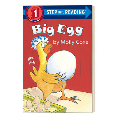 巨蛋 英文原版 Step into Reading 1 - Big Egg 英文版 进口英语原版书籍