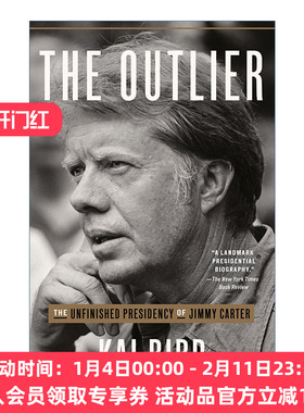 英文原版 The Outlier 美国前总统吉米卡特传 英文版 进口英语原版书籍