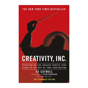 Inc 皮克斯 进口英语原版 英文原版 书籍 英文版 Creativity 艾德·卡特姆 创新公司 启示
