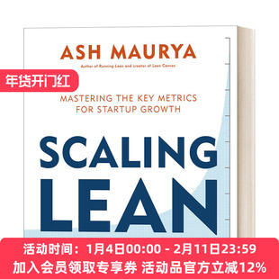 英文原版 Scaling Lean 精益扩张 从创业到爆发式增长的关键指标 英文版 进口英语原版书籍