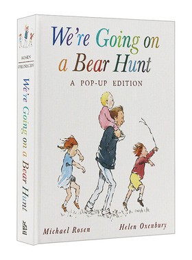 我们一起去猎熊 英文原版 We're Going on a Bear Hunt A Celebratory Pop-up Edition 立体书 英文版 进口英语原版书籍