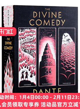 英文原版 The Divine Comedy 但丁 神曲 企鹅经典豪华毛边版 英文版