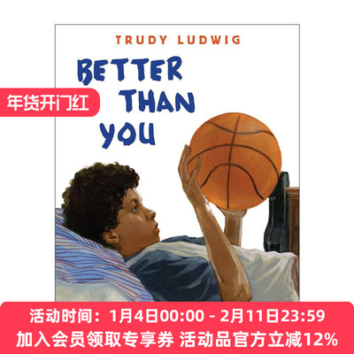 英文原版 Better Than You 比你要好 儿童精装情绪管理绘本 看不见的男孩 隐形男孩作者Trudy Ludwig 英文版 进口英语原版书籍