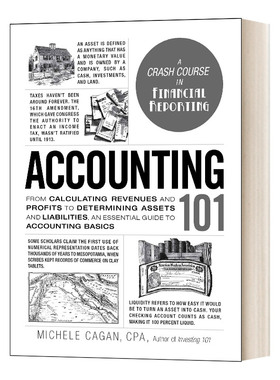 英文原版 Accounting 101 101系列 会计 英文版 进口英语原版书籍