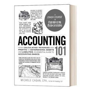 英文原版 Accounting 101 101系列 会计 英文版 进口英语原版书籍