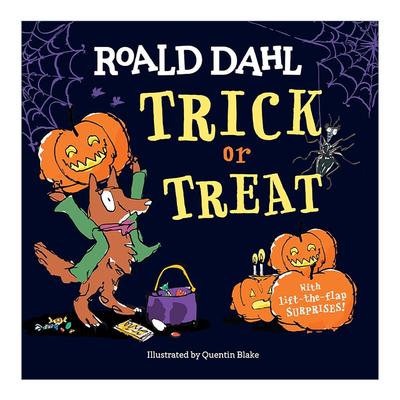英文原版 Roald Dahl Trick or Treat 罗尔德达尔 糖果书 儿童经典万圣节绘本 翻翻书 纸板书 英文版 进口英语原版书籍