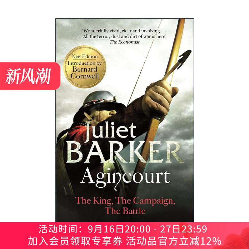 英文原版 Agincourt 阿金库尔战役 百年战争中传奇的胜利 朱丽叶·巴克 Juliet Barker 英文版 进口英语原版书籍