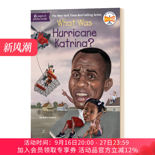 什么是卡特里娜飓风 英文原版 What Was Hurricane Katrina 英文版 进口英语原版书籍