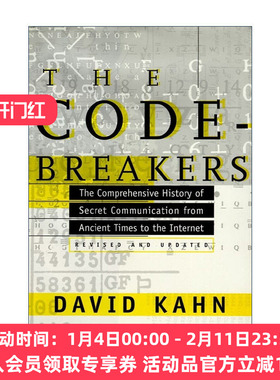 英文原版 The Codebreakers 破译者 人类密码史 精装 英文版 进口英语原版书籍
