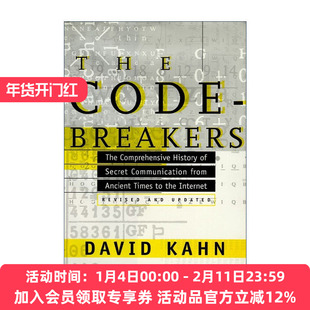 英文原版 The Codebreakers 破译者 人类密码史 精装 英文版 进口英语原版书籍