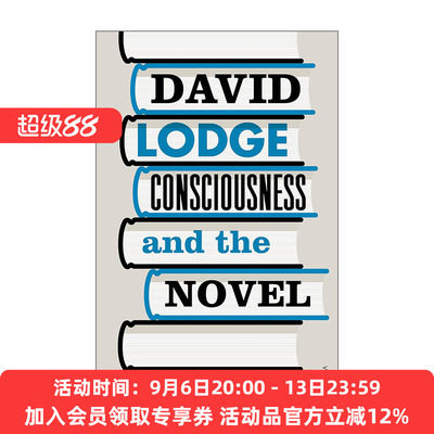 英文原版 Consciousness And The Novel 意识与小说 戴维·洛奇 文学评论集 英文版 进口英语原版书籍
