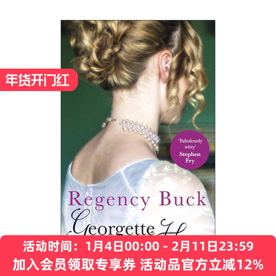 英文原版 Regency Buck 摄政纨绔 乔吉特·海尔摄政浪漫喜剧小说 古典言情 英文版 进口英语原版书籍