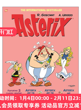 高卢英雄历险记  英文原版 Asterix Omnibus Vol.10 28-30 合订 卷十 英文版 进口英语原版书籍