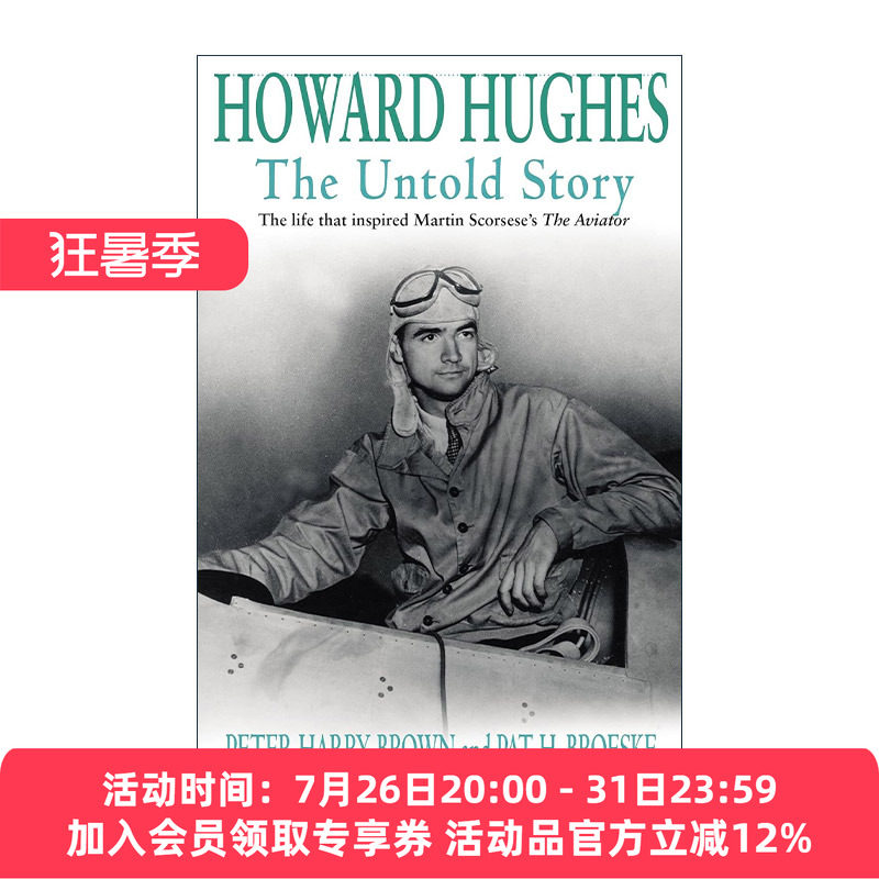 英文原版 Howard Hughes 霍华德·休斯传 钢铁侠与飞行家原型 英文版 进口英语原版书籍