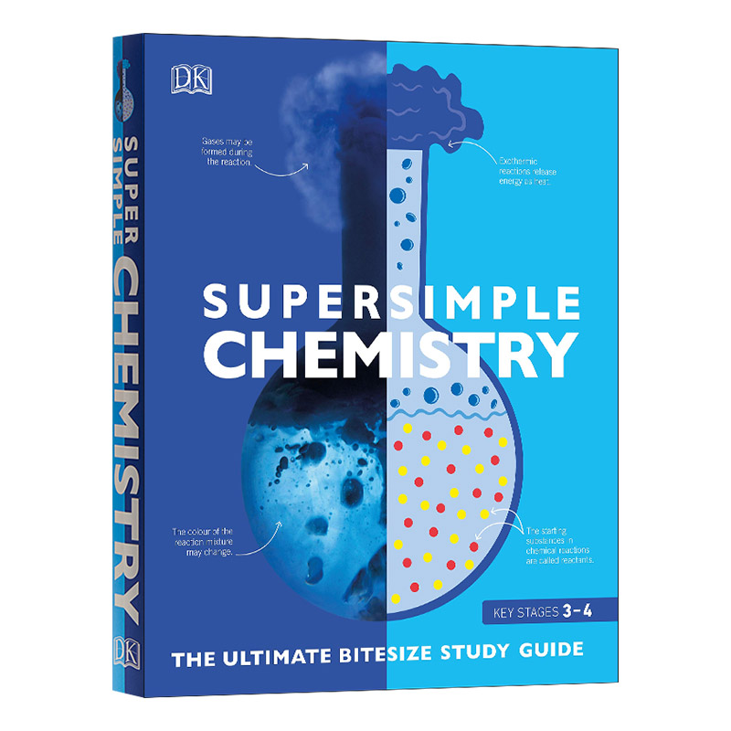 华研原版化学科普读物英文原版 Supersimple: Chemistry儿童英语课外阅读化学知识英文版进口英语书籍