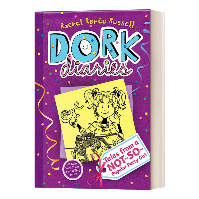 英文原版 Dork Diaries 2 多克日记2 英文版 怪诞少女日记 进口英语原版书籍