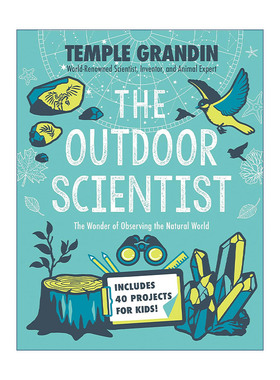 英文原版 The Outdoor Scientist 户外科学家 观察自然世界的奇迹 我们为什么不说话作者Temple Grandin 精装 进口英语原版书籍